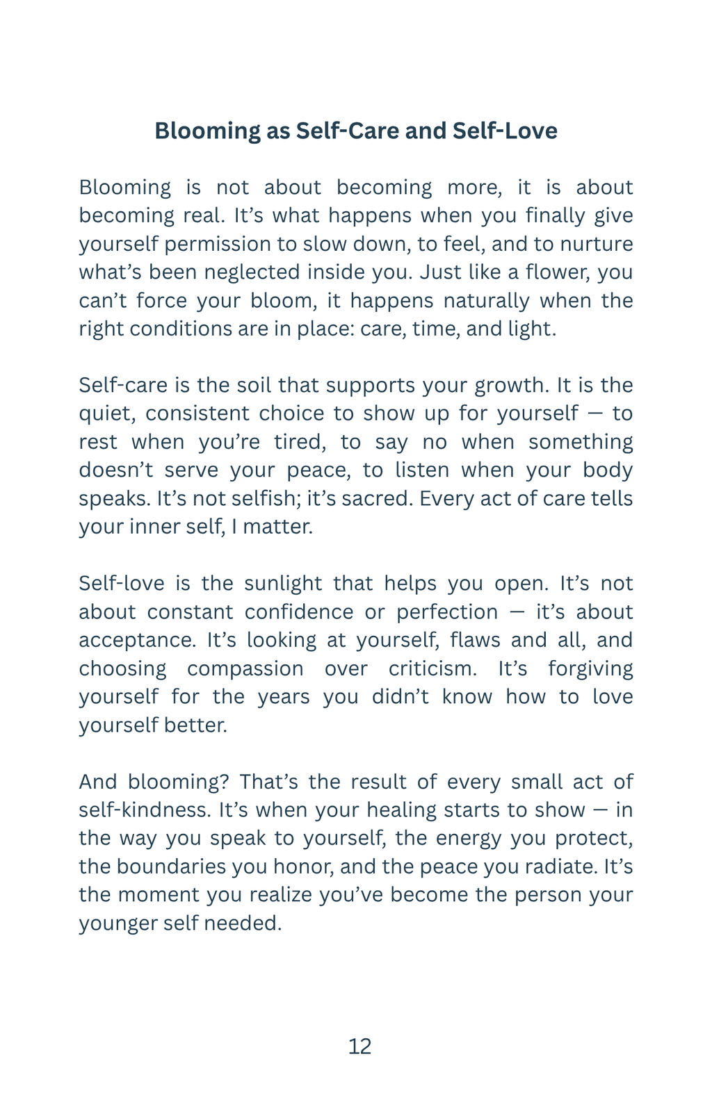 BLOOM: A Journey Back To Yourself