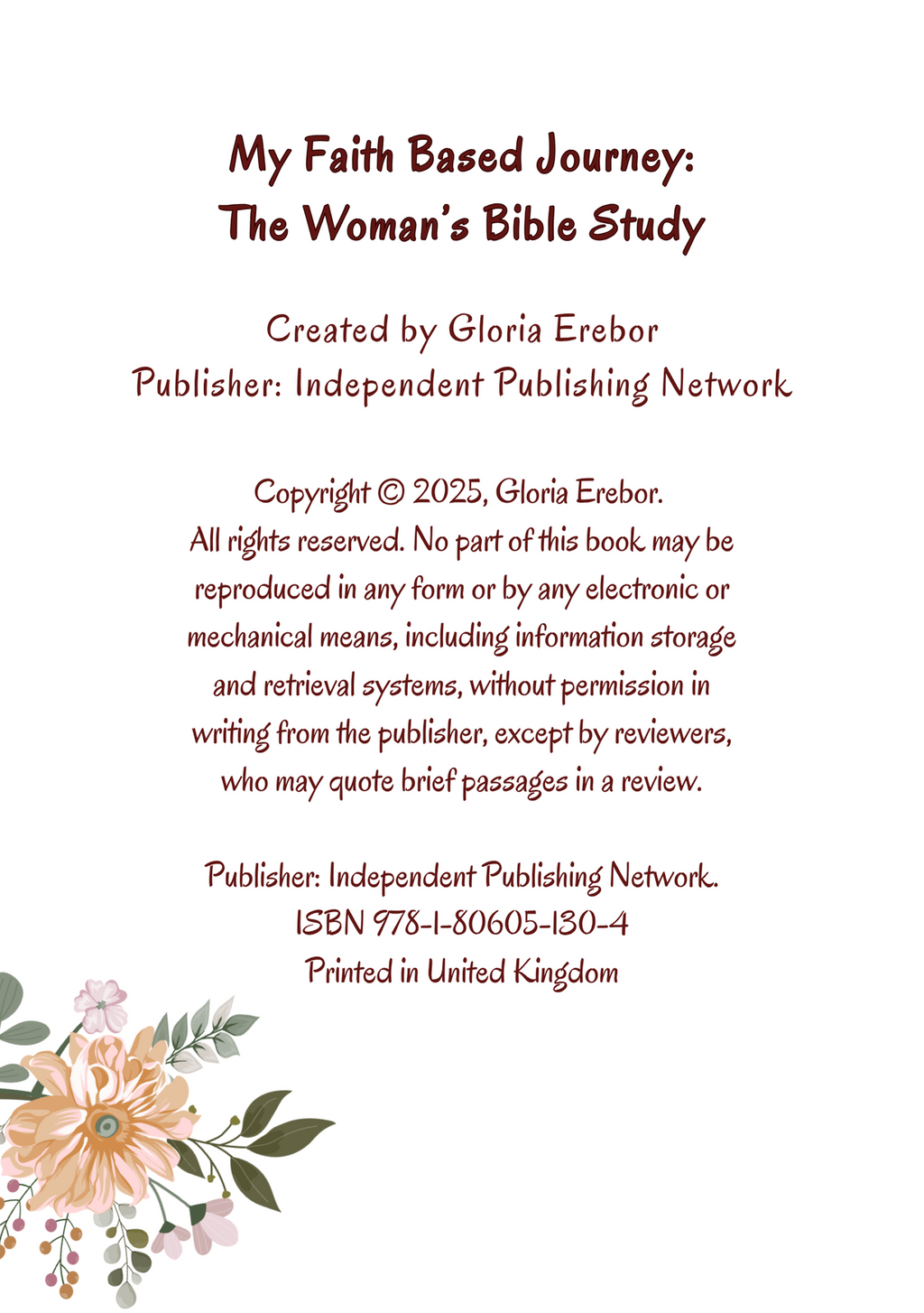My Faith Based Journey: The Woman's Bible Study