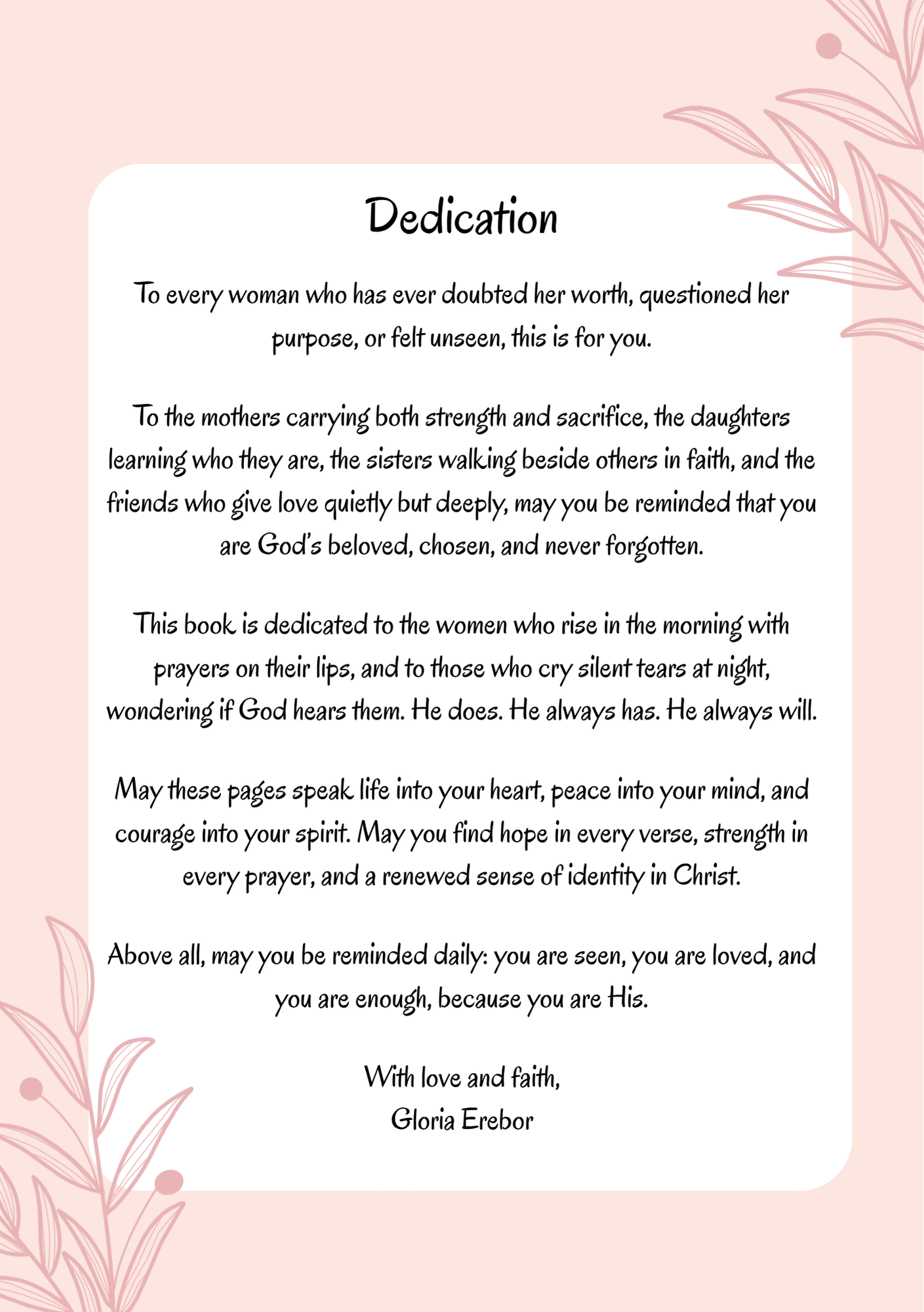 MY BIBLE AND DEVOTIONAL JOURNEY