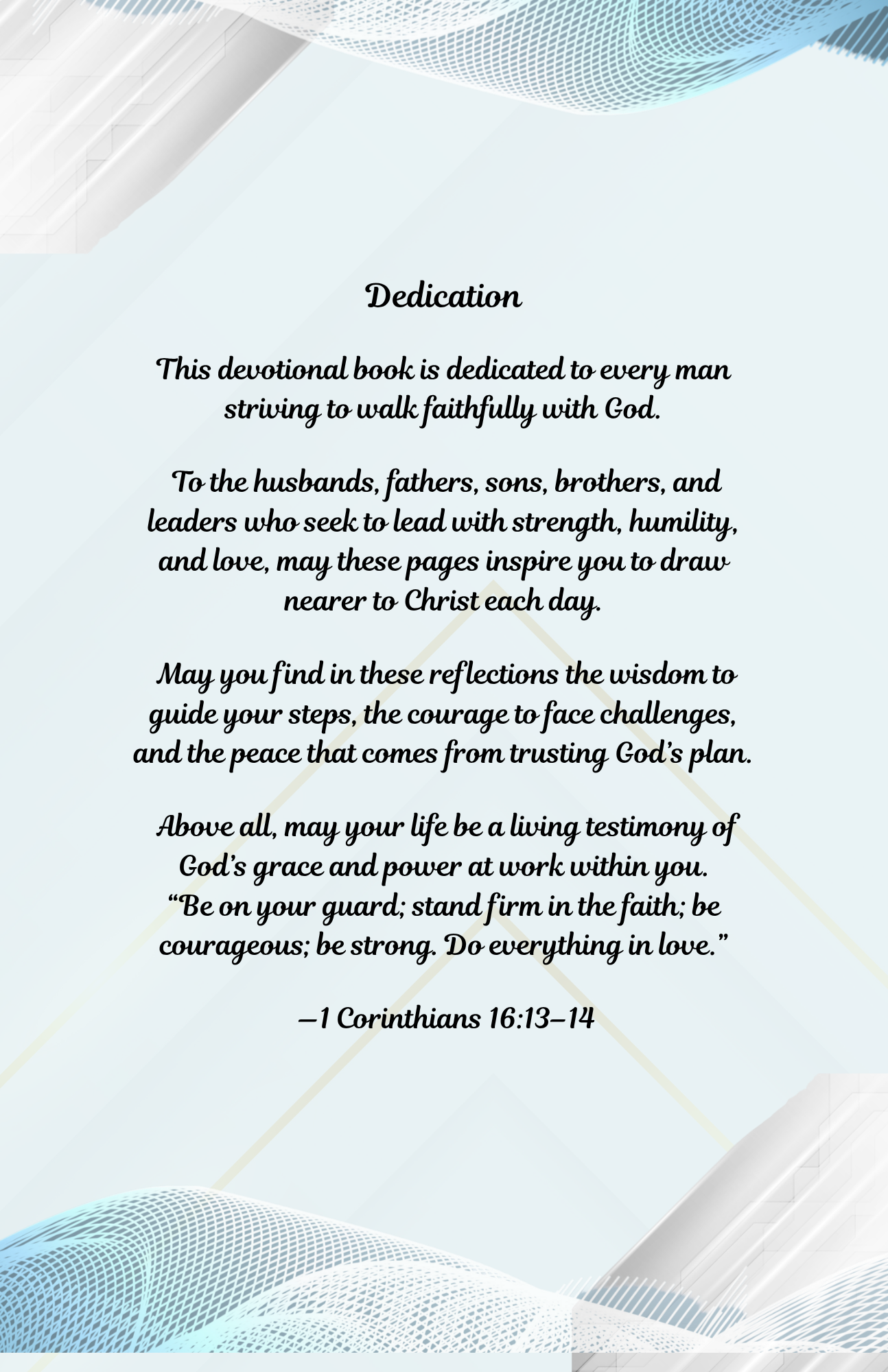 MEN'S FAITH JOURNEY