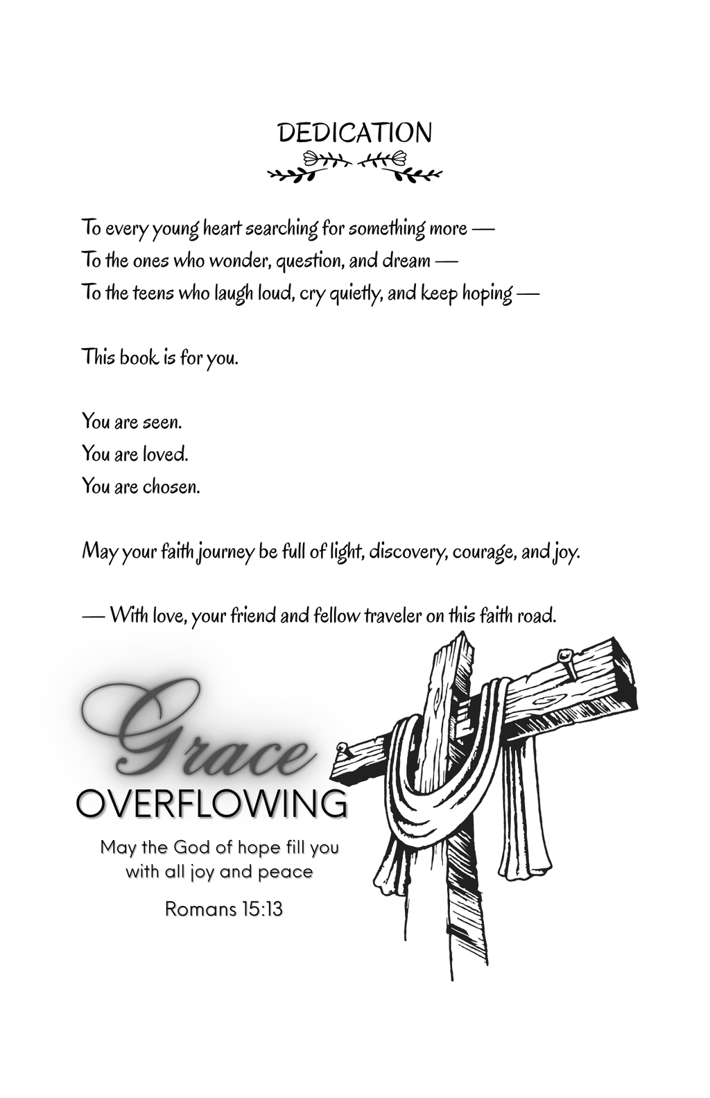 MY YOUTH FAITH JOURNEY: Discovering God, Growing Faith & Living Boldly in Today's World