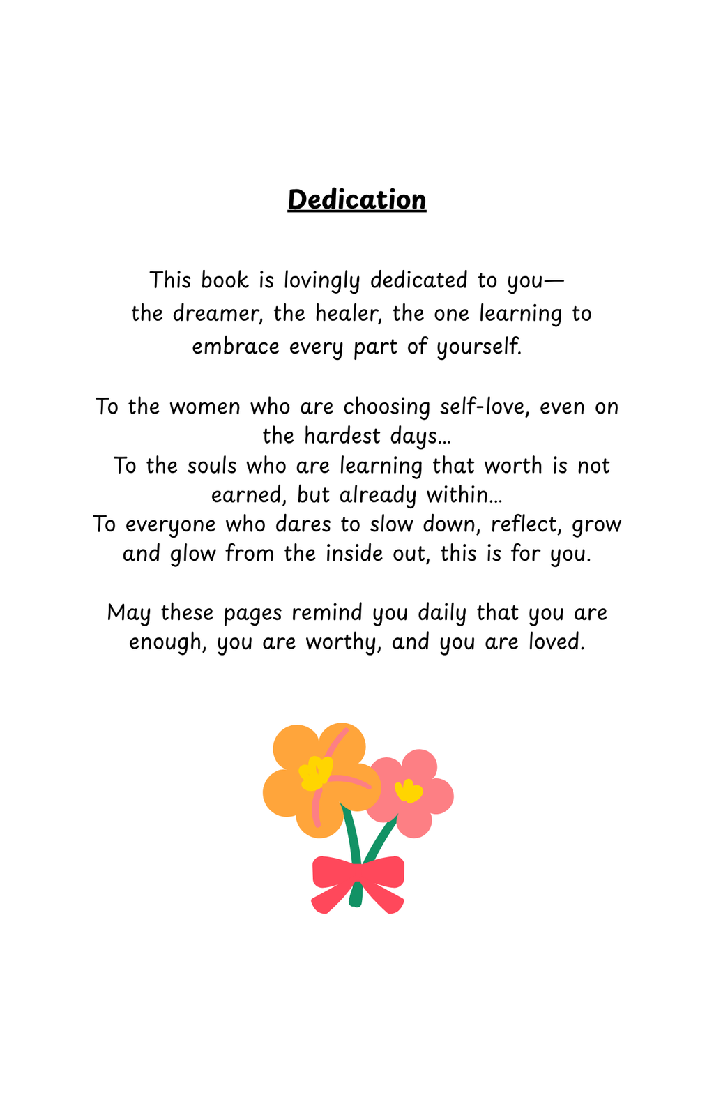 SELF LOVE: Embracing Who You Are