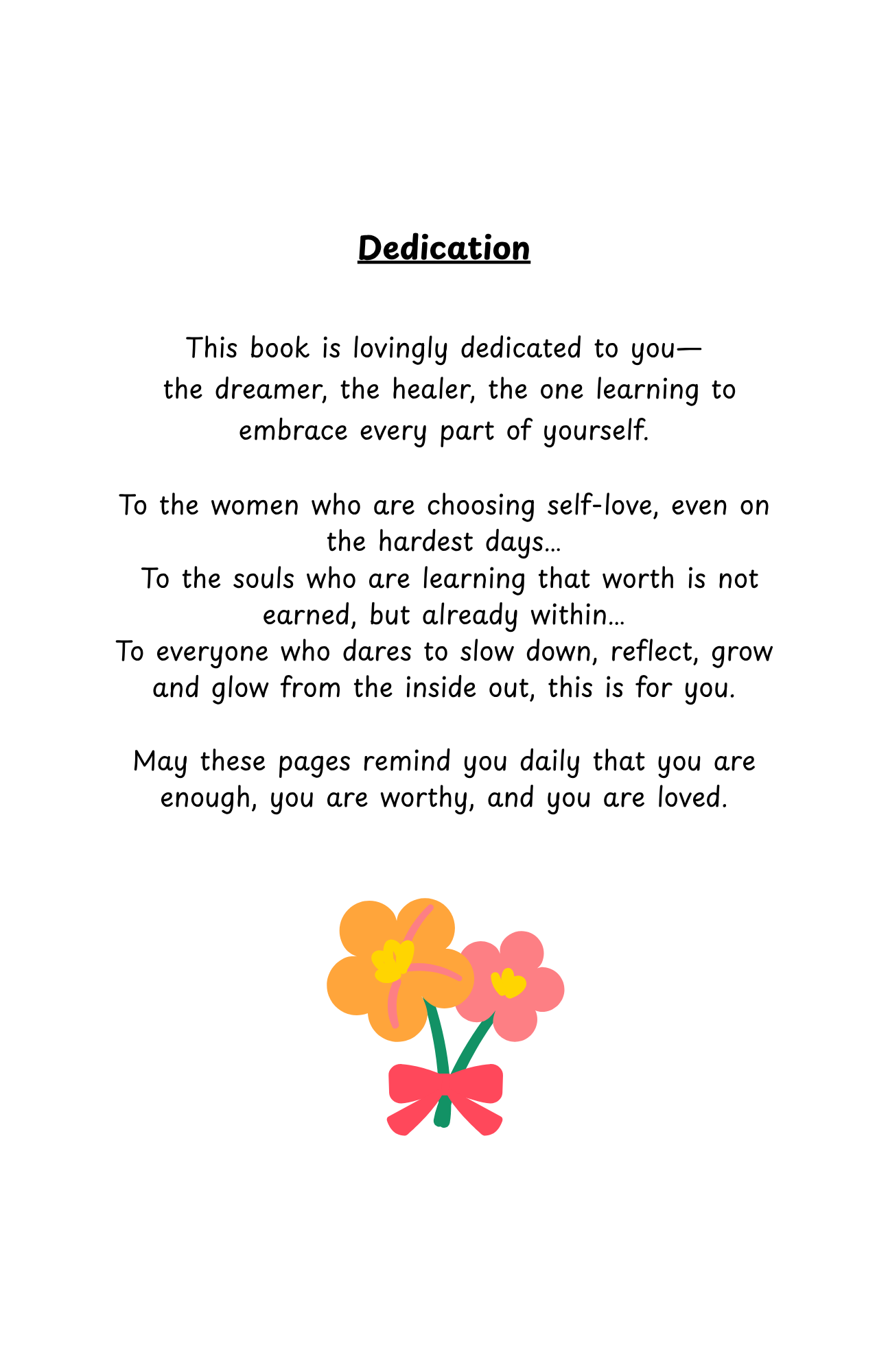 SELF LOVE: Embracing Who You Are