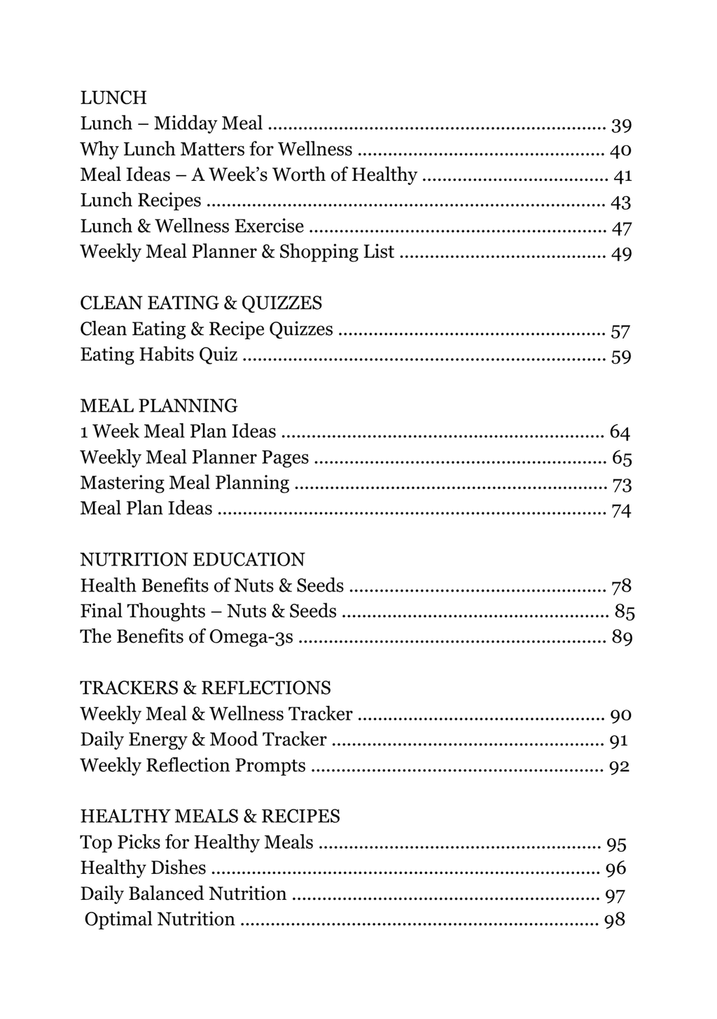 THE WELLNESS KITCHEN