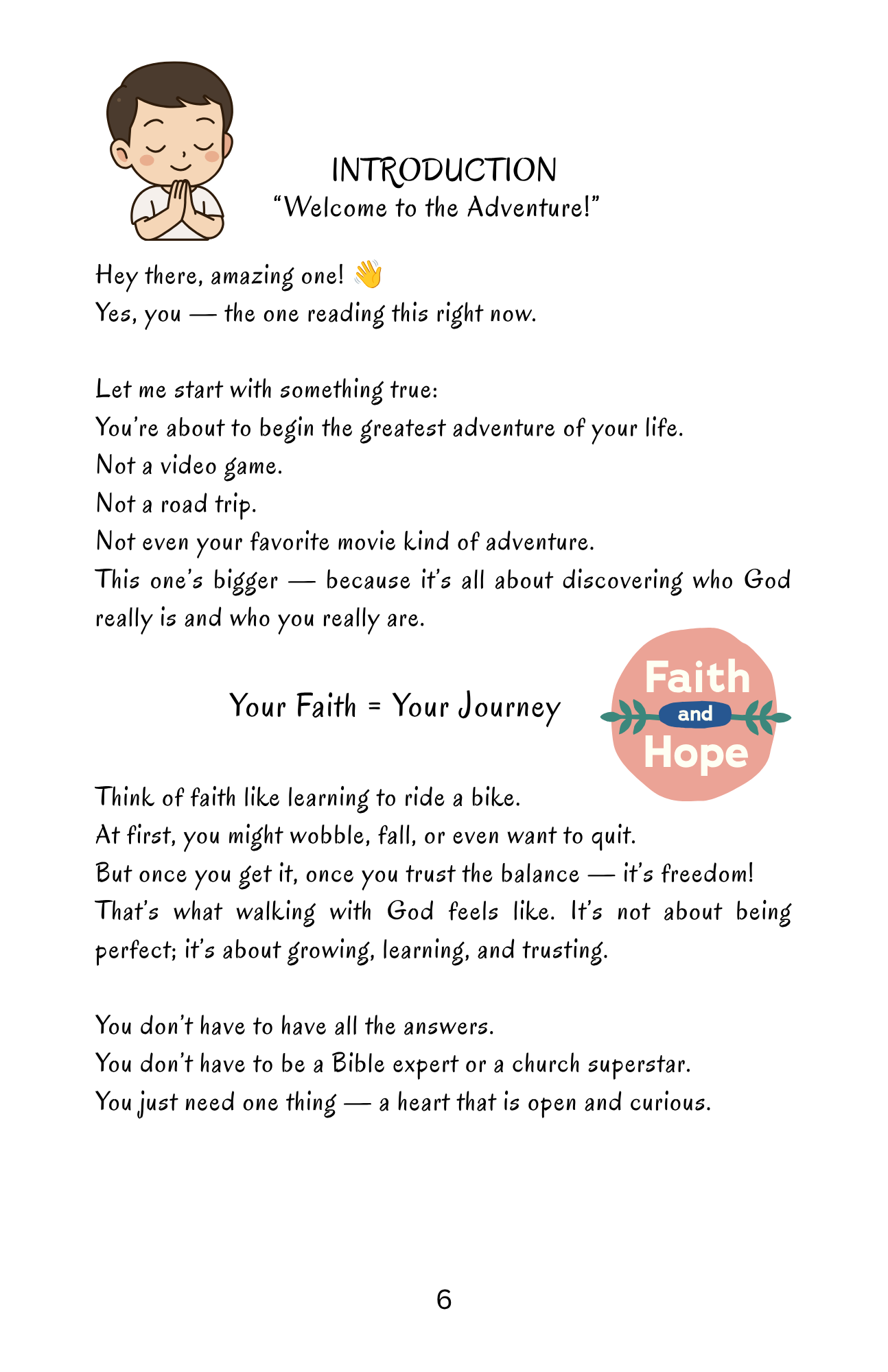 MY YOUTH FAITH JOURNEY: Discovering God, Growing Faith & Living Boldly in Today's World