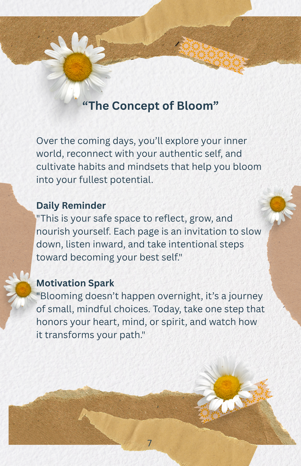 BLOOM: A Journey Back To Yourself