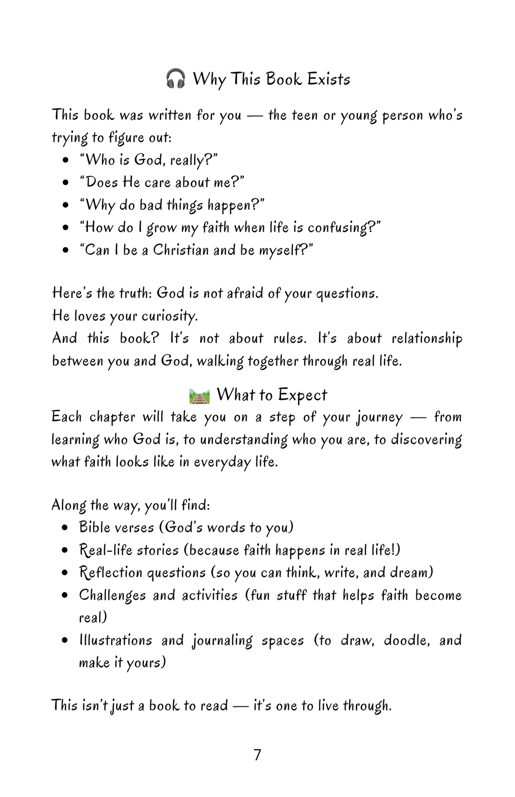 MY YOUTH FAITH JOURNEY: Discovering God, Growing Faith & Living Boldly in Today's World