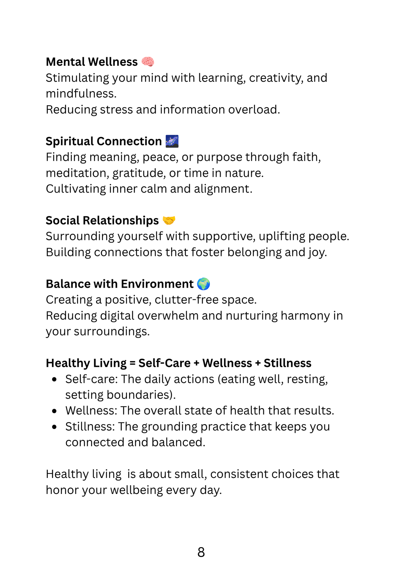 HEALTHY LIVING JOURNEY