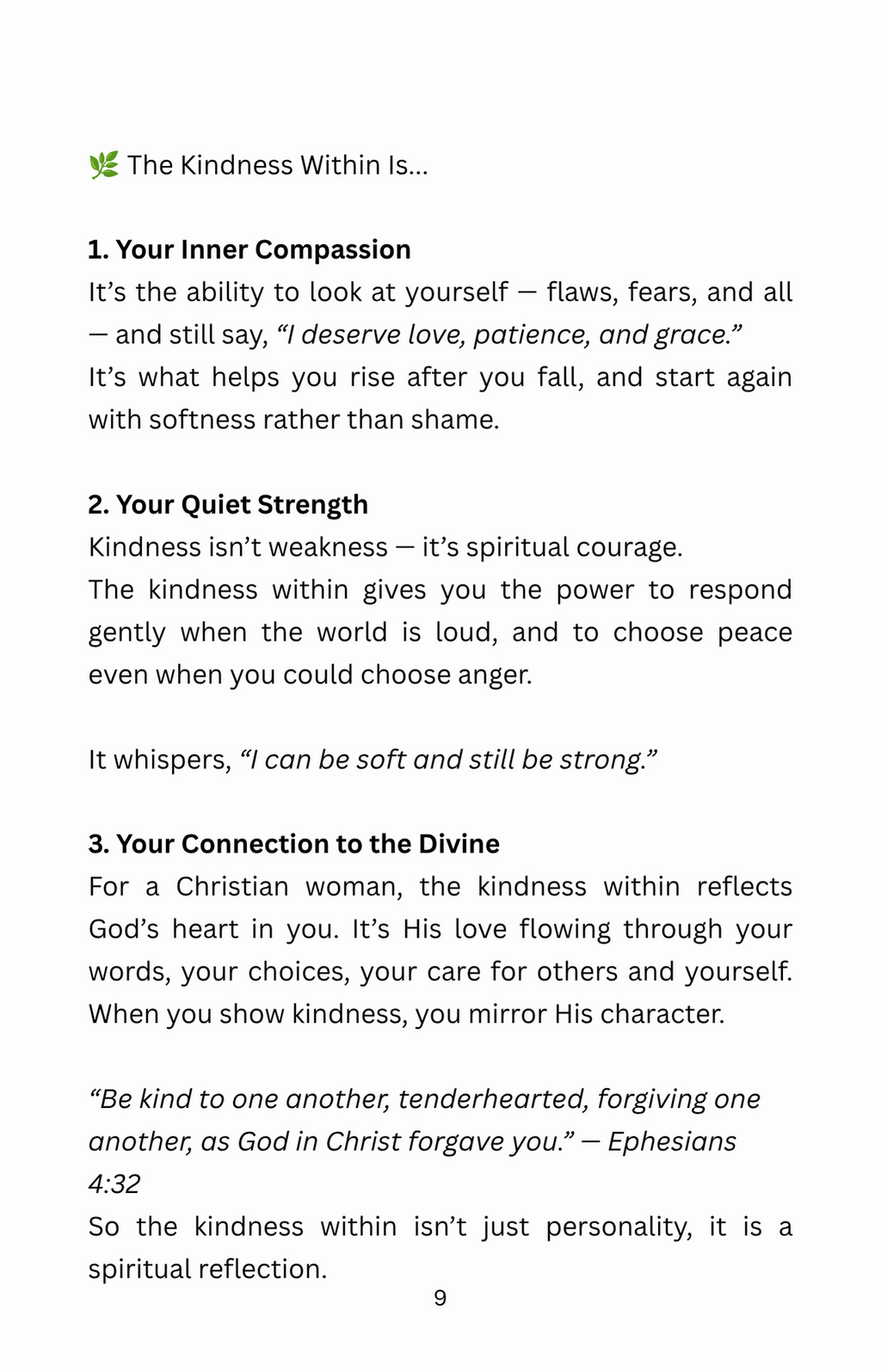 The Kindness Within: Self-Care Practices to Strengthen Mind, Heart, and Soul